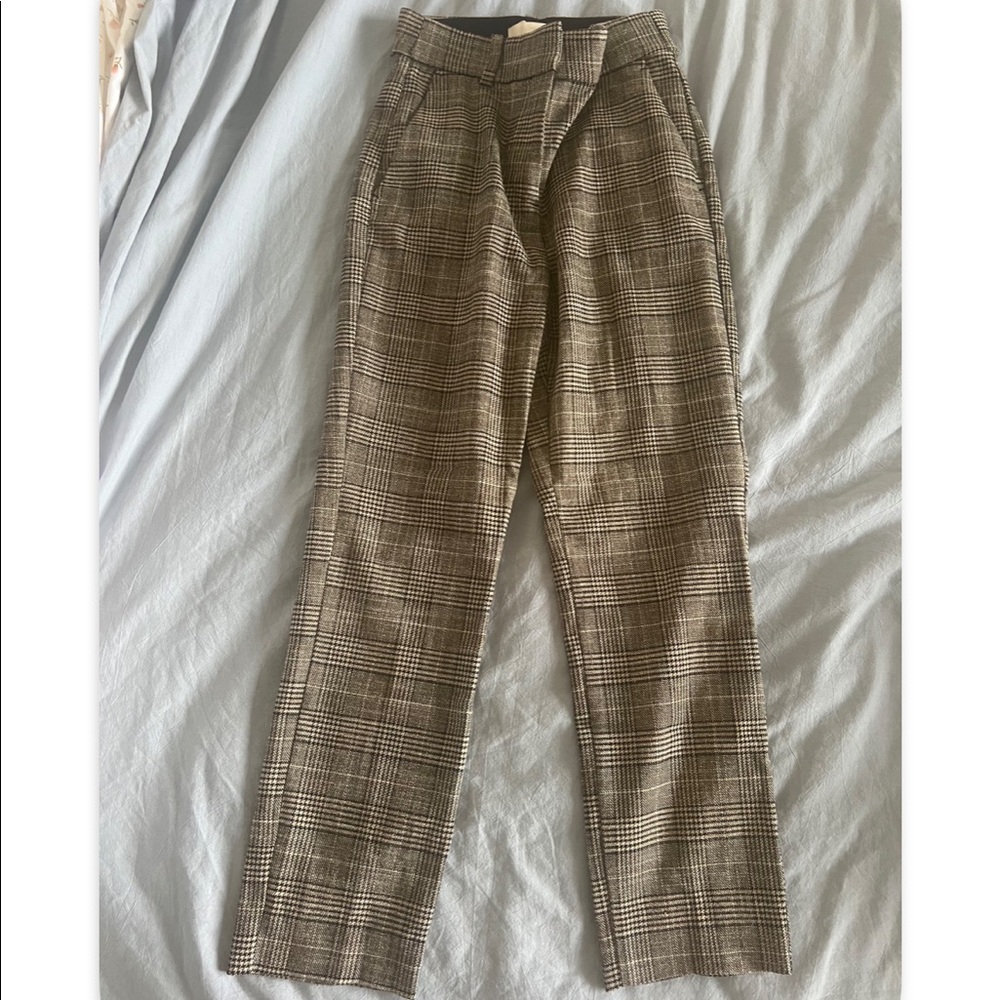 Plaid trousers